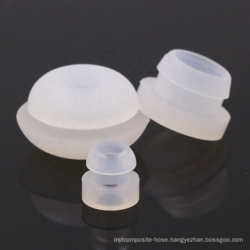 Food Grade Clear Square Silicone Grommet